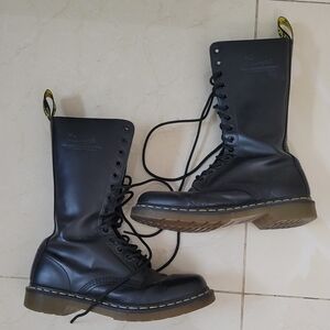 Black Dr. Martens Tall Boots